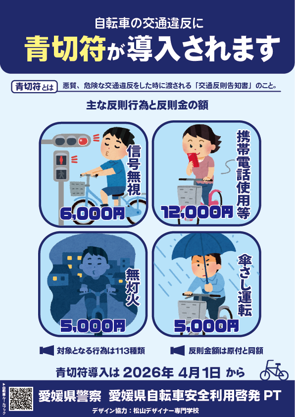 青切符ポスター