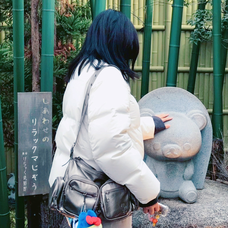 リラックマ地蔵と中矢